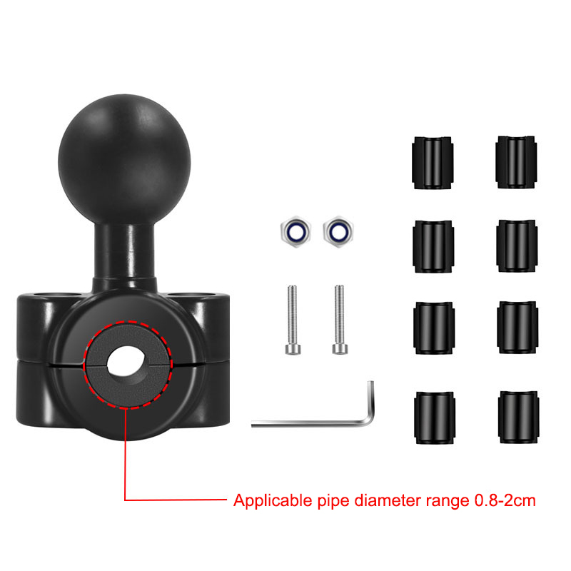 Phone Accessories Video - 1-дюймовая шаровая головка для мотоцикла, велосипеда,