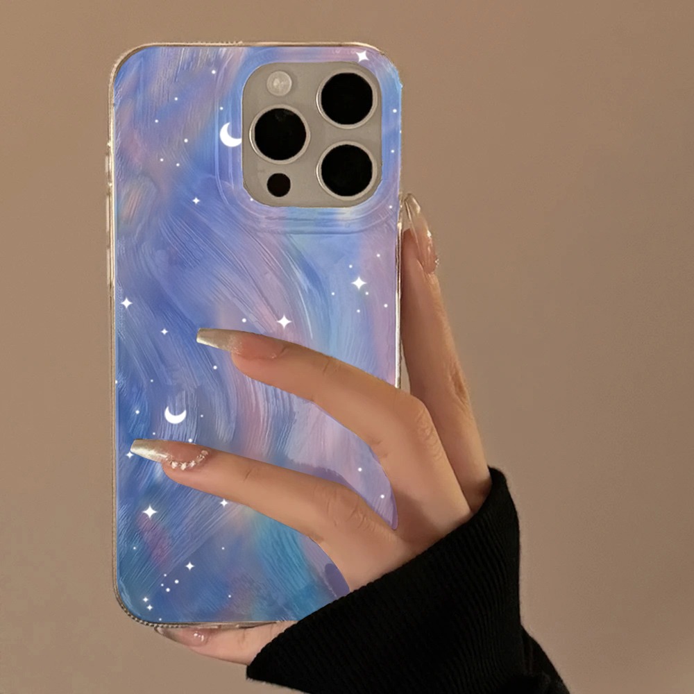 Xiaomi Phone Accessories - Модный блестящий чехол с градиентным узором