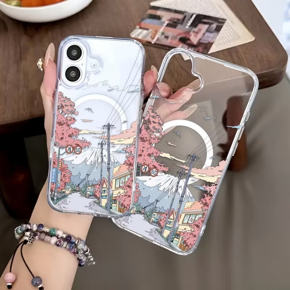 Phone Accessories Japan - Прозрачный чехол для телефона с японским
