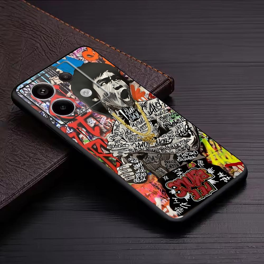 Чехол для телефона с граффити  – обзор и цена Xiaomi Phone Accessories